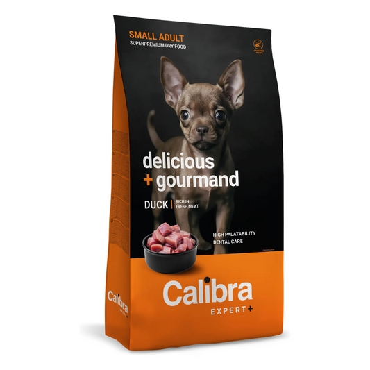 Calibra Expert+ Adult Small Dog Duck - Dry dog food