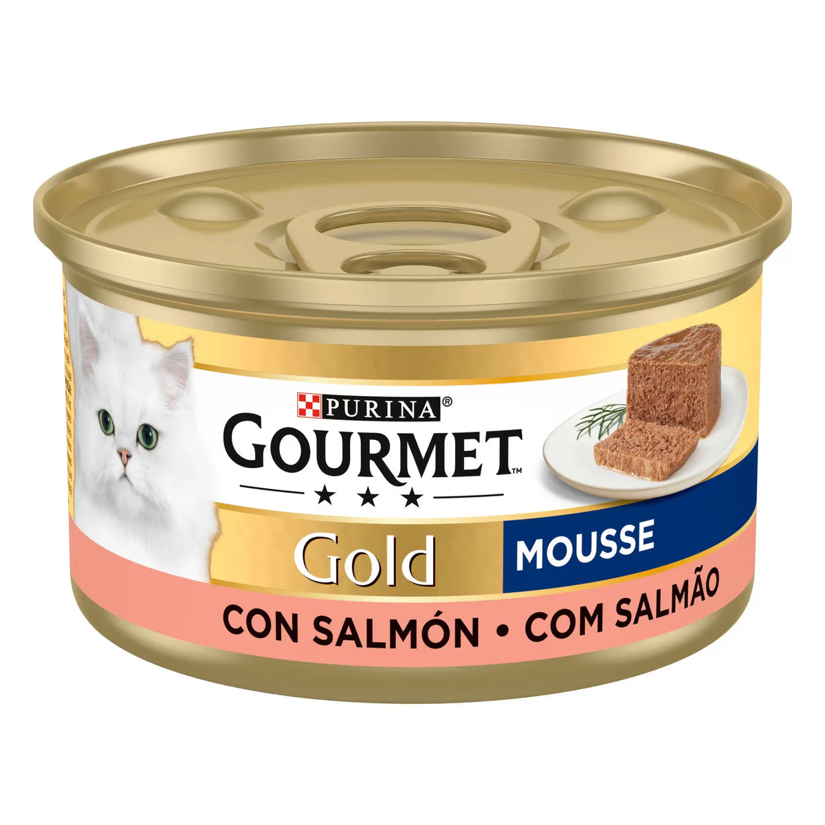 Gourmet Gold Single Mousse Cat Salmon - Wet cat food