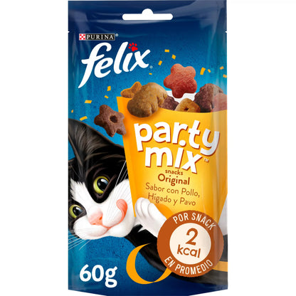 Felix Party Mix Original Gato Cordeiro - Snack para gato