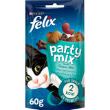 Felix Feline Party Mix Ocean Gato Cordeiro e Frango - Snack para gato