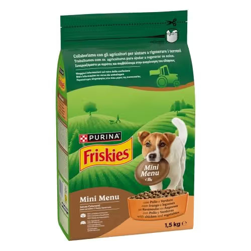 Friskies Mini Menu Frango - Dry food for dogs with chicken