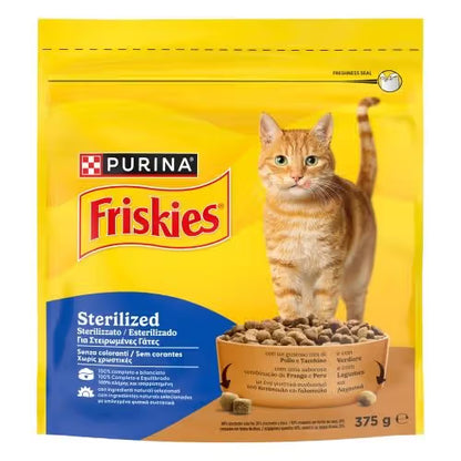 Friskies Steril - Ração húmida para gato para esterilizados com peru e legumes