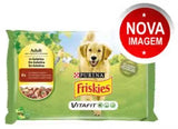 Friskies Adult Gelatina Borrego - Comida húmeda para perro con cordero