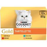 Gourmet Gold Multi Tartallette Cat Salmon - Wet cat food