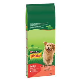 Friskies Adult Active Vaca - Dry food for dogs with beef