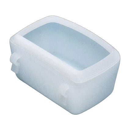 Ferplast Comedero de Plastico para Transportin - Comedero para perro para transportín