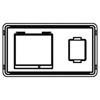 Ferplast Tapa Geo Flat Large L274 - Tampa para aquário