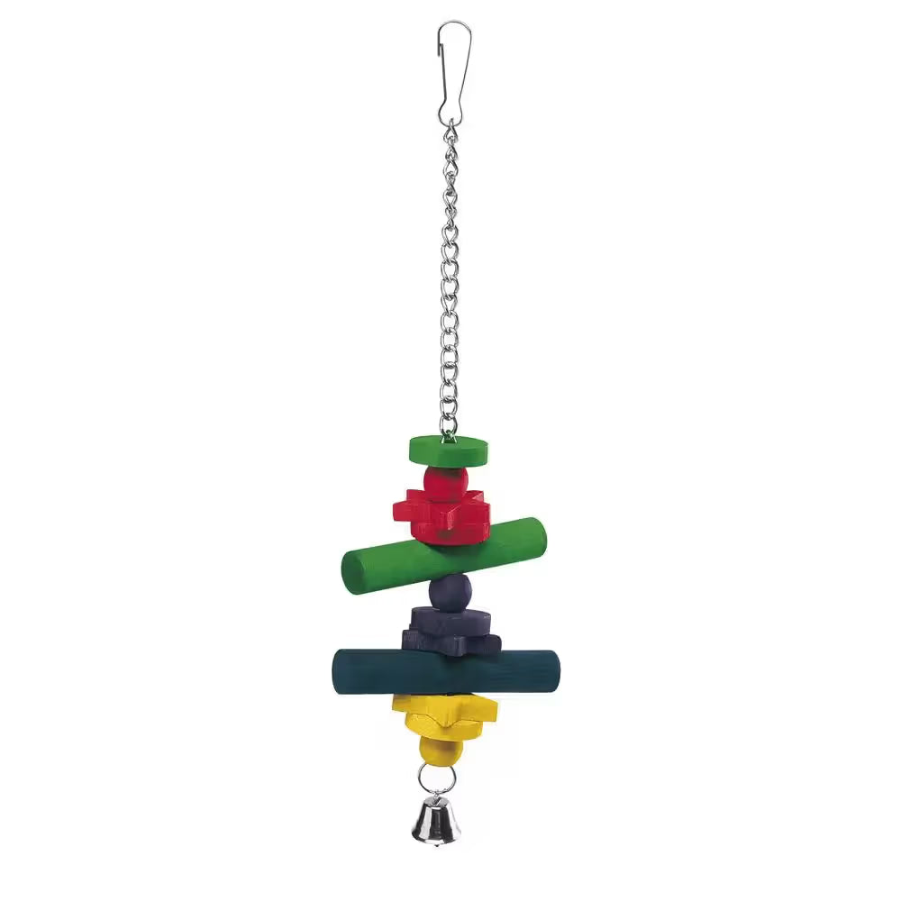 Ferplast Juguete de Madera para Loros 31CM CS - Brinquedo para loros