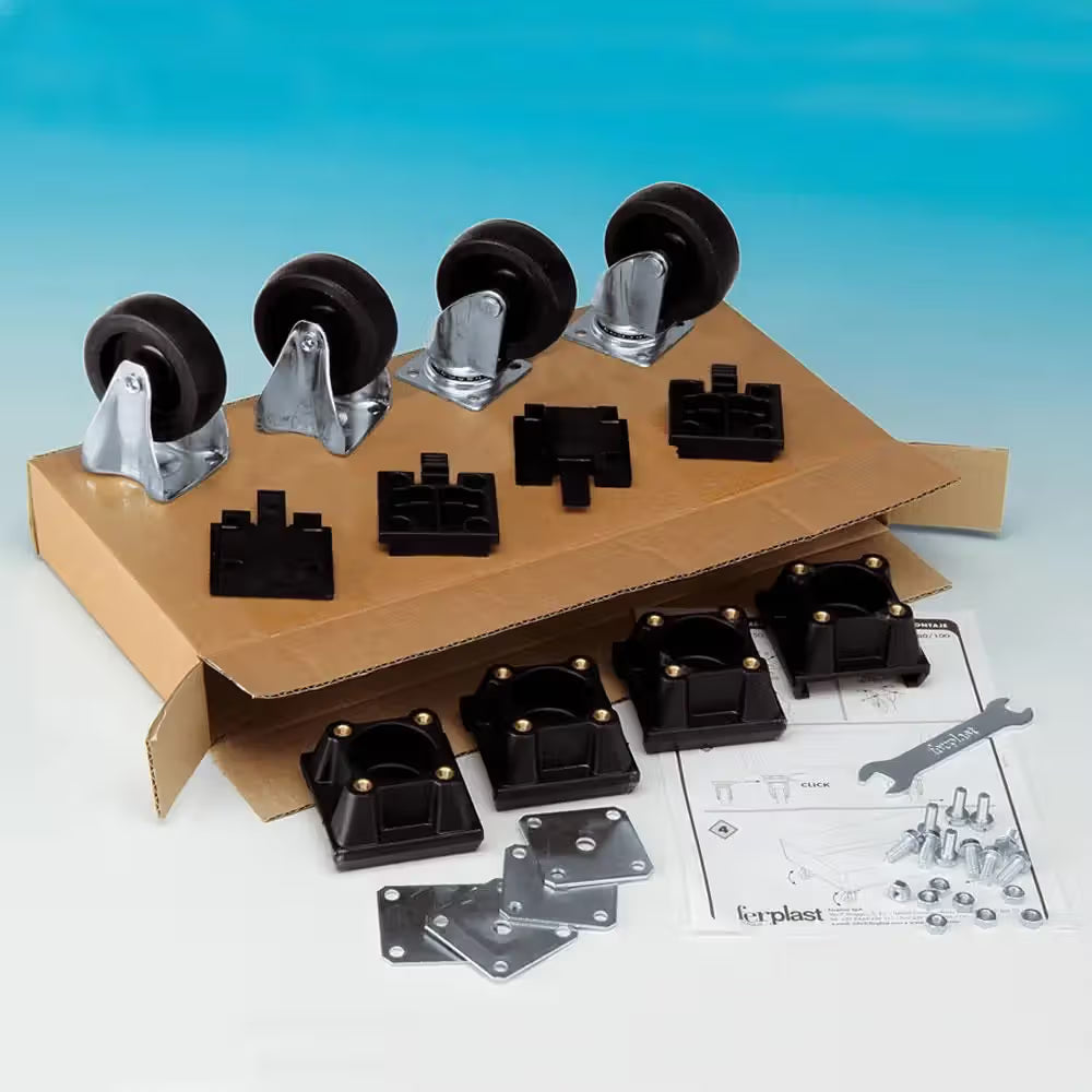 Ferplast Kit 4 Ruedas L388 - Kit de rodas