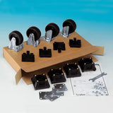 Ferplast Kit 4 Ruedas L388 - Kit de rodas