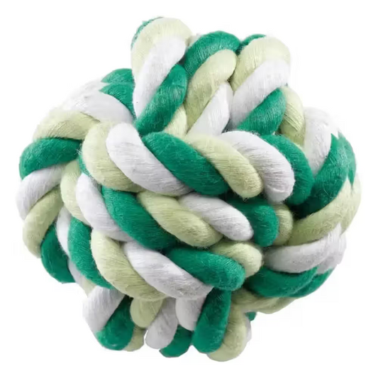 Ferplast PA6525 Cotton Ball Teeth - Juguete para perro para higiene dental