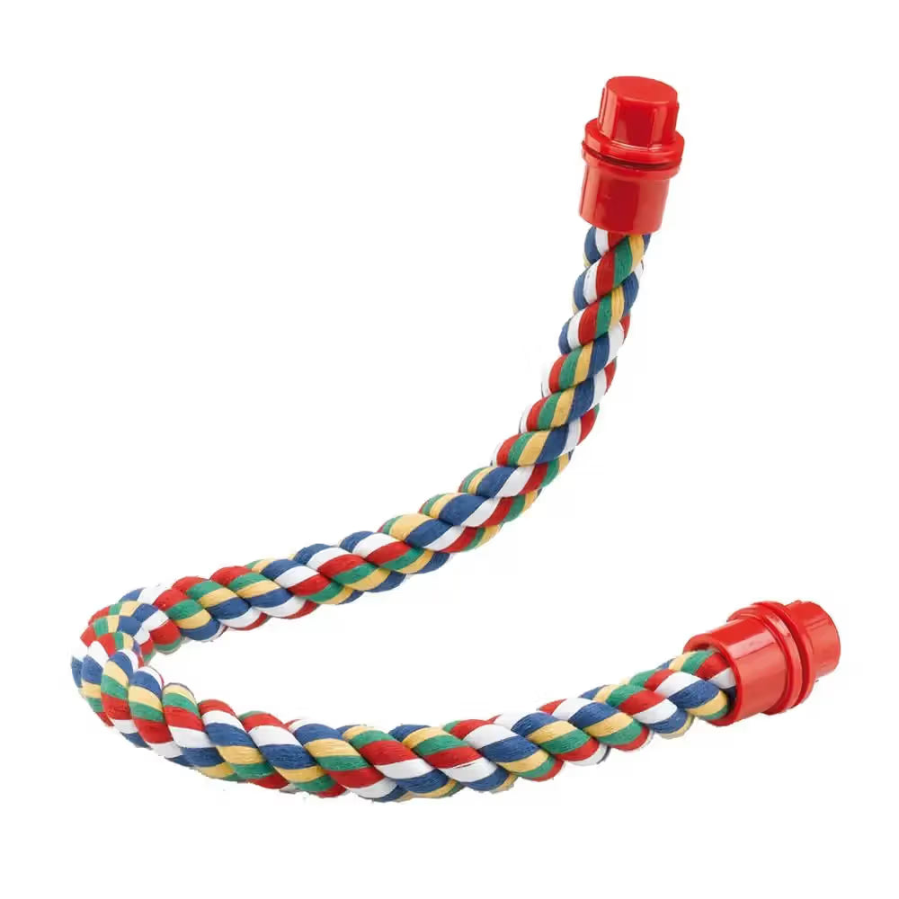 Ferplast Percha Flexible de Algodon para Loro - Percha flexible para loro