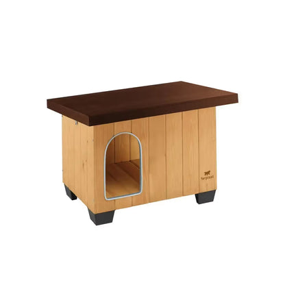 Ferplast Baita 60 - Wooden dog kennel