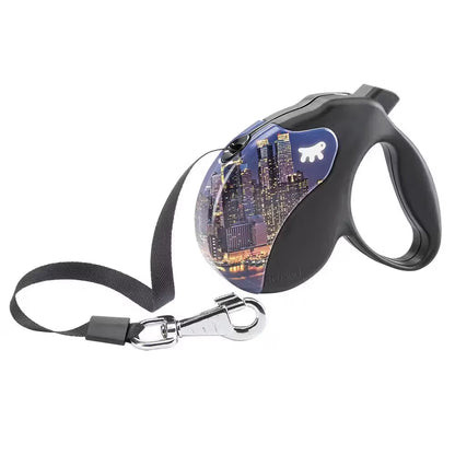 Ferplast Correa Amigo L Tape Decor New York - Collar para perro