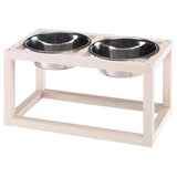 Ferplast - Soporte de madera para comederos