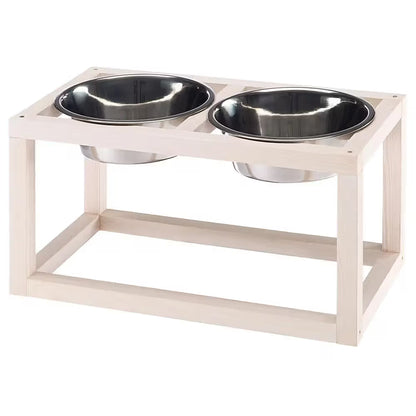 Ferplast - Soporte de madera para comederos