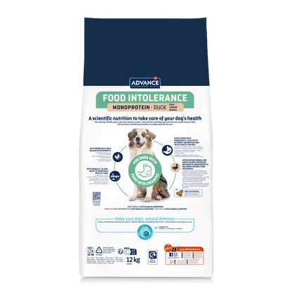 Advance Vet Perro Intolerancia Alimentaria Pato - Pienso seco para perro con intolerancia alimentaria