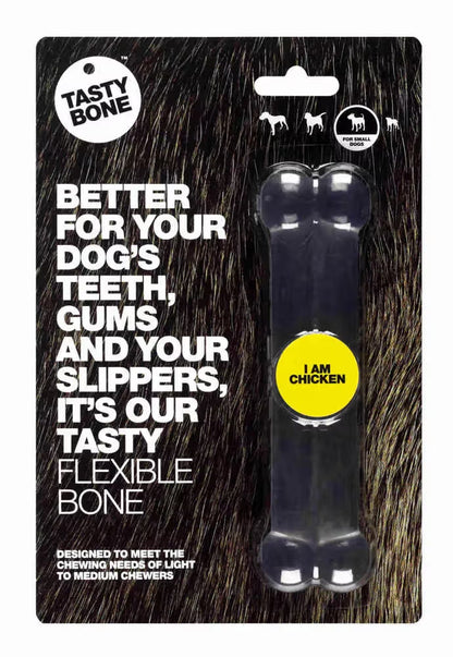 Tastybone Tasty Bone Flexi - Brinquedo para cão para higiene dentária