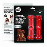 Tastybone Twin Pack Gamba BBQ Steak - Brinquedo para cão