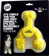 Tastybone Trio Pollo - Brinquedo para cão para higiene dentária