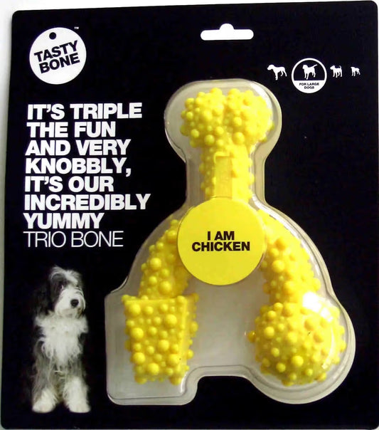 Tastybone Trio Pollo - Brinquedo para cão para higiene dentária