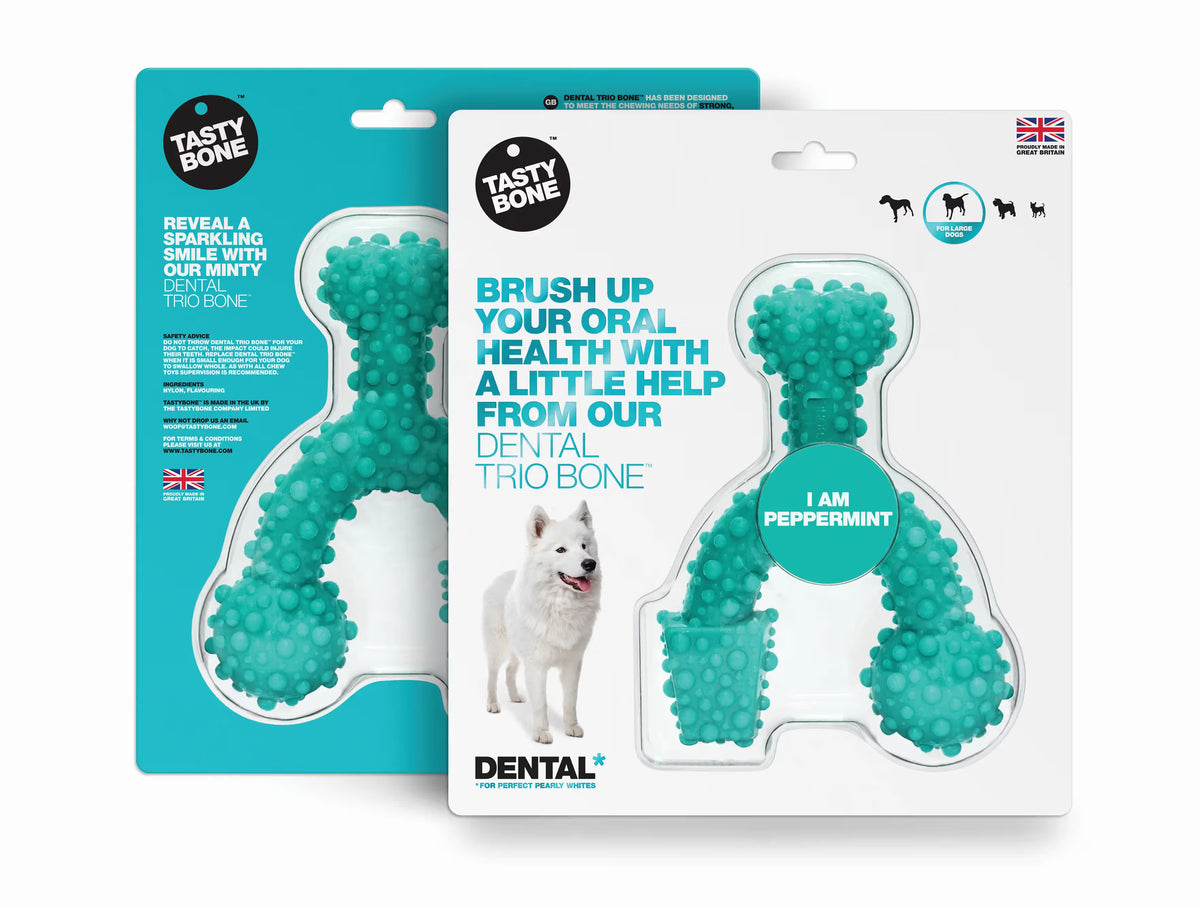 Tastybone Trio L - Dental hygiene dog toy