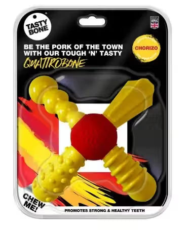 Tastybone Quad Chorizo - Dog toy