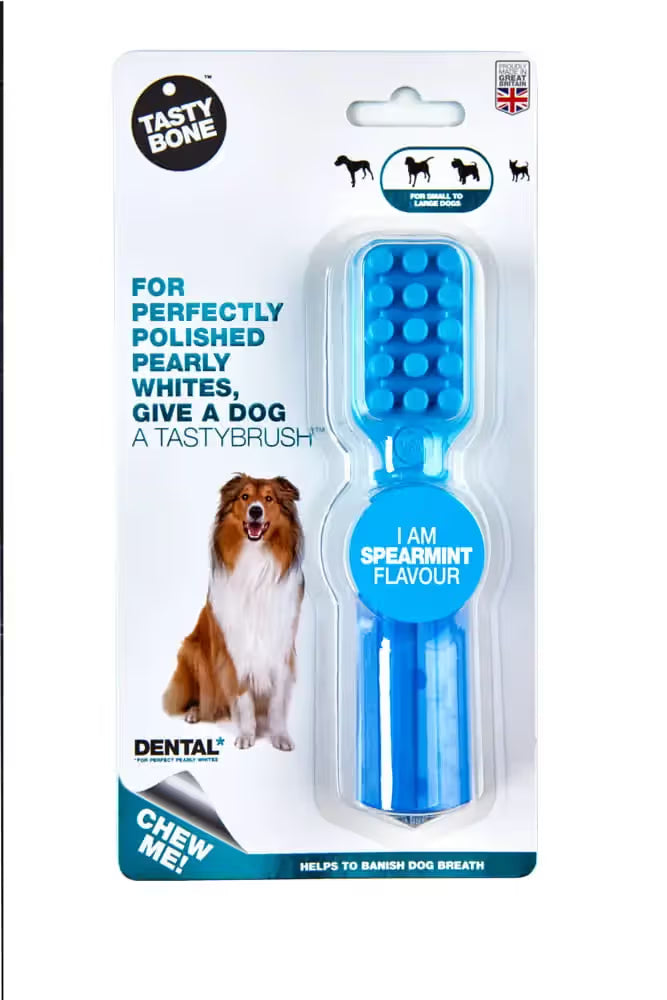 Tastybone Dental Cepillo Hierbabuena - Toothbrush for dogs