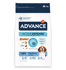 Advance Dog Medium Light Chicken and Rice - Dry food for dogs for weight control
