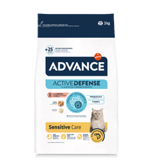 Advance Adulto Sensitive Care Gato Salmón y Arroz - Pienso seco para gato con digestión y piel sensibles
