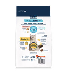 Advance Adulto Sensitive Care Gato Salmón y Arroz - Pienso seco para gato con digestión y piel sensibles