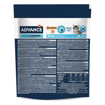 Advance Kitten Cat Chicken and Rice - Dry cat food with chicken and rice