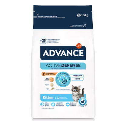 Advance Kitten Cat Chicken and Rice - Dry cat food with chicken and rice