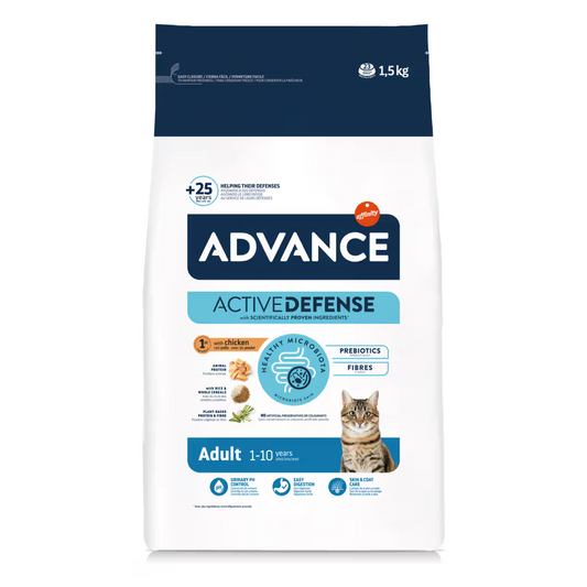 Advance Gato Adulto Pollo y Arroz - Pienso seco para gato