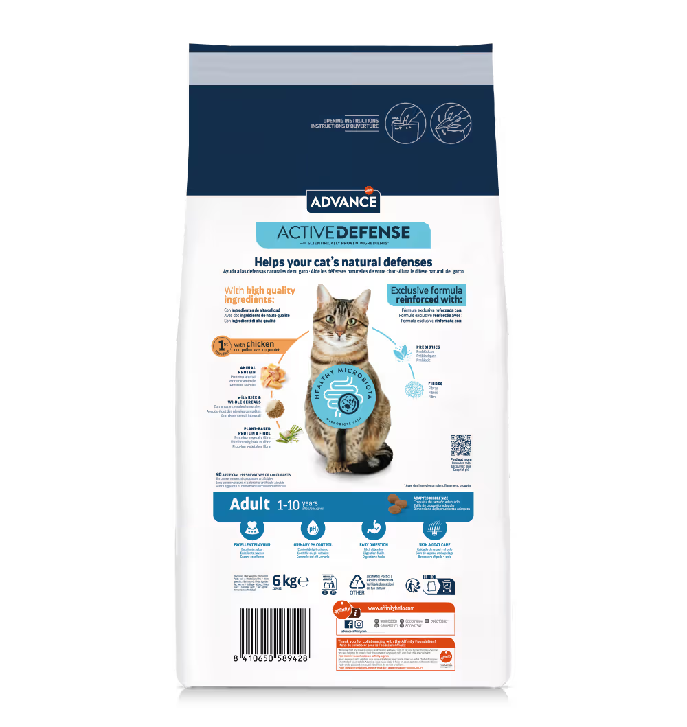 Advance Adult Cat Chicken and Rice - Dry food for cats