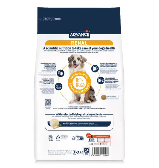 Advance Vet Renal Dog - Dry food for dogs with kidney problems