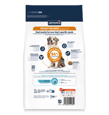 Advance Dog Vet Medium & Maxi Weight Balance Poultry - Dry dog food for weight control