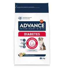Advance Vet Cão Diabetes Aves de Capoeira - Ração seca para cão com diabetes