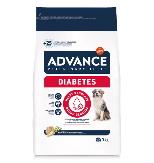 Advance Vet Dog Diabetes Poultry - Dry food for dogs with diabetes
