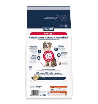 Advance Vet Dog Diabetes Poultry - Dry food for dogs with diabetes