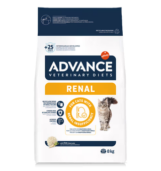 Advance Vet Gato Renal - Pienso seco para gato para insuficiencia renal