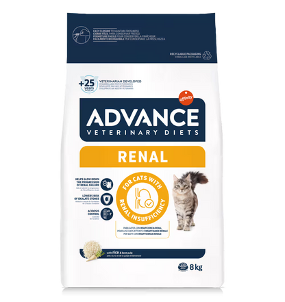 Advance Vet Gato Renal - Pienso seco para gato para insuficiencia renal
