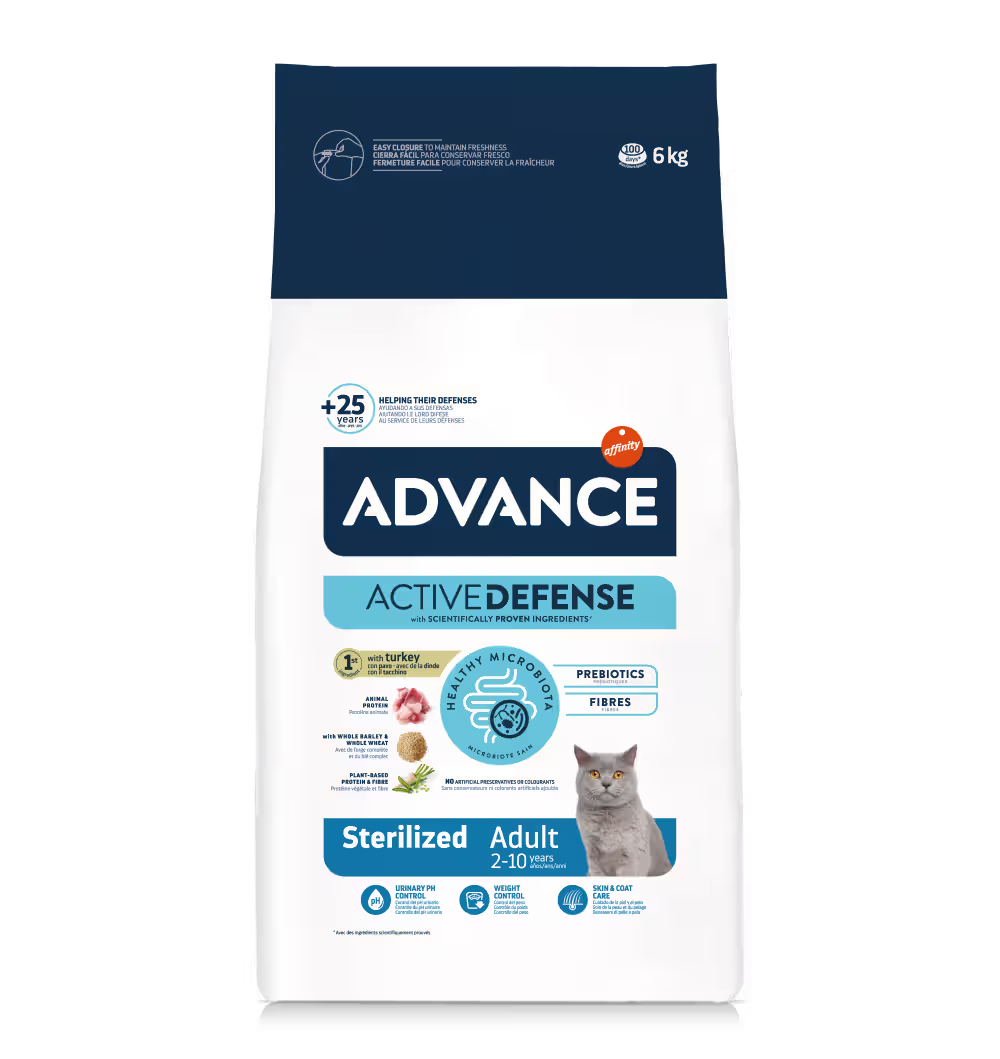 Advance Sterilized Cat Turkey and Barley - Dry food for sterilised cats