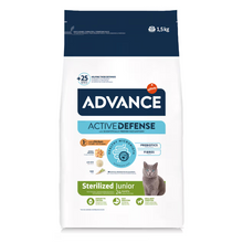 Advance Gato Júnior Sterilized Frango e Arroz - Ração seca para gato júnior esterilizado