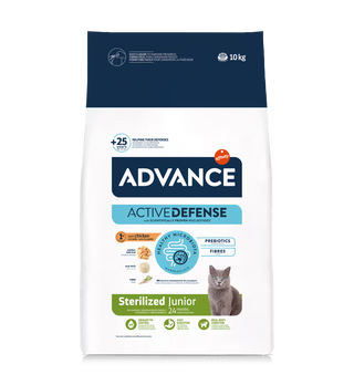 Advance Cat Junior Sterilized Chicken and Rice - Dry food for sterilised junior cats