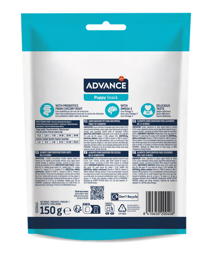 Biscoitos para cão Advance Dog Puppy Snack