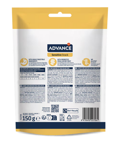Biscoitos para cão Advance Dog Sensitive Snack