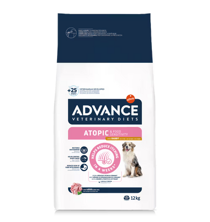 Advance Vet Atopic Medium & Maxi Dog Rabbit - Dry food for dogs with allergies