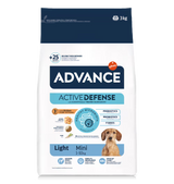 Advance Mini Light Cão Frango e Arroz - Ração seca para cão para controlo de peso