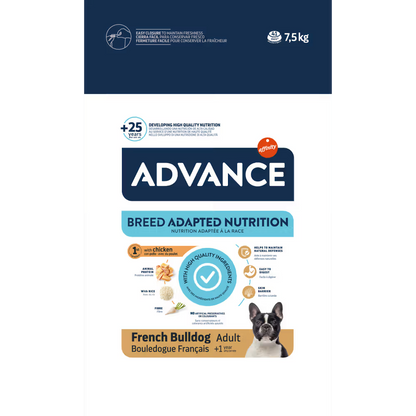 Advance Adult Dog French Bulldog Chicken and Rice - Dry food for dogs